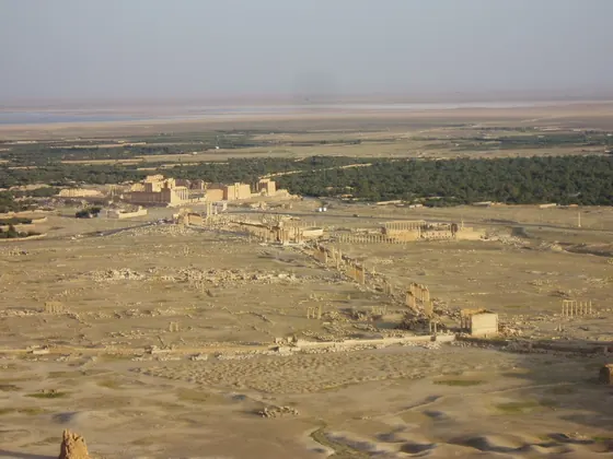 Palmyre en Syrie, mars 2003