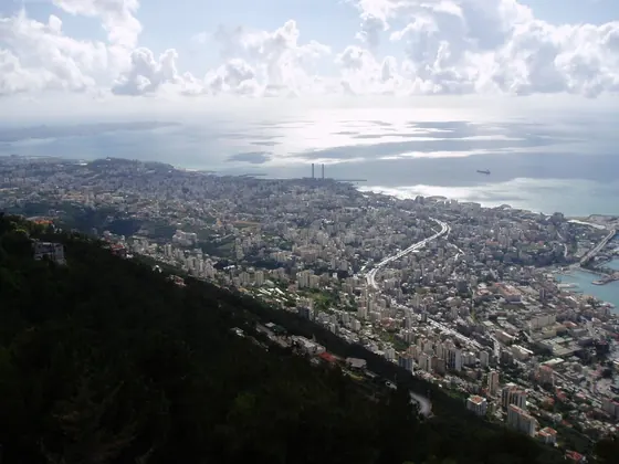 Vue de Beyrouth